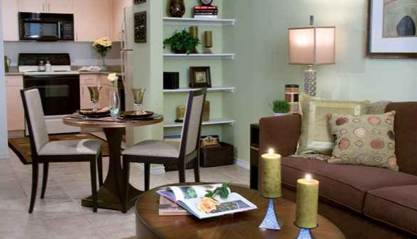 Post Addison Circle Living Area